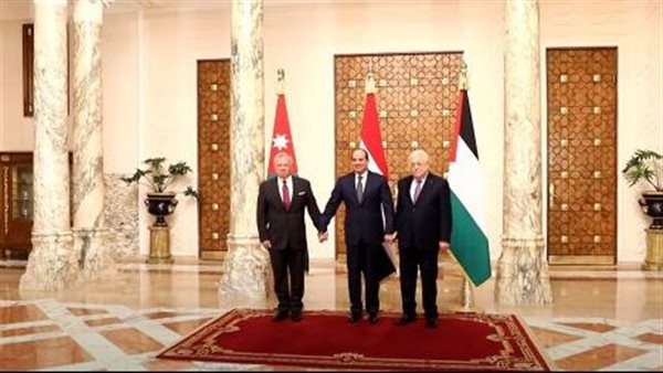قمة ثلاثية مصرية