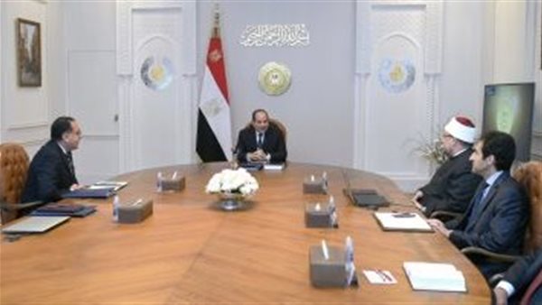 الرئيس السيسى خلال
