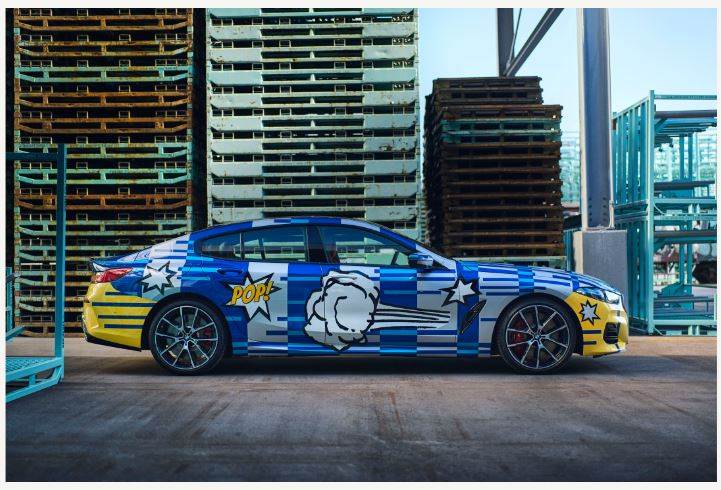 "أبوظبي موتورز" تعرض الطراز الفريد ل BMW 8 x Jeff Koons 