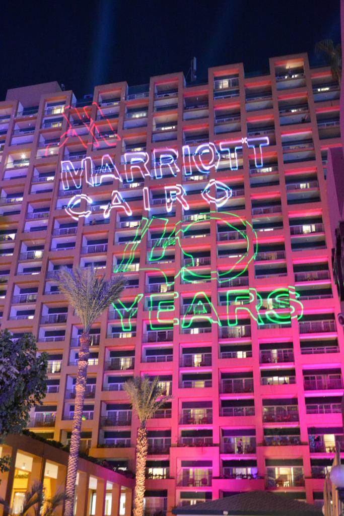 فندق ماريوت يحتفل بمرور 40 عاماً من النجاحات في مصر