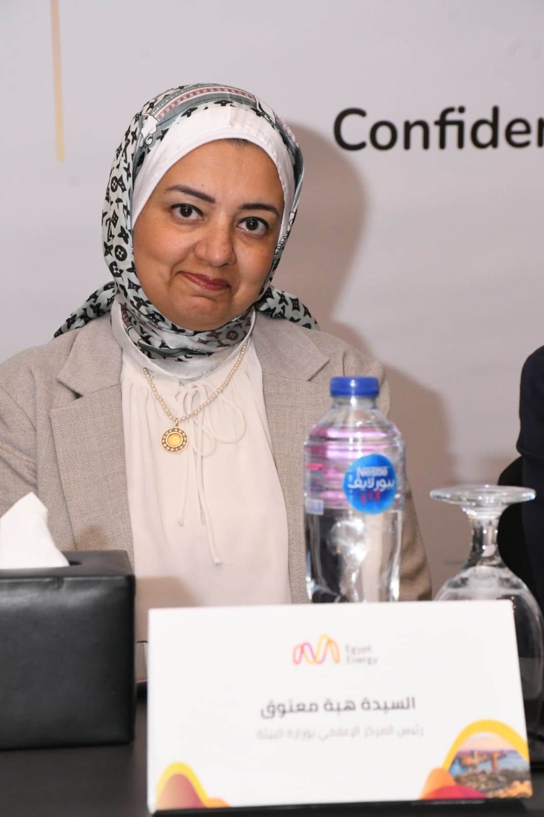 هبة معتوق رئيسة المركز الإعلامي بوزارة البيئة