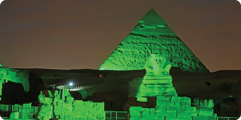 After the Grand Egyptian Museum obtained the certificate of accreditation as a Green Building