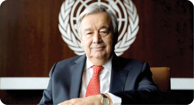 UN chief urges governments to deliver the $100 billion promised to developing countries